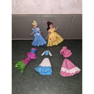 Polly Pockets Toys Lot Polly Pocket 2 Disney 3 Extra Outfits Princesses 209 Belle Cinderella Poshmark